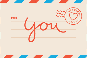 gift card - postcard